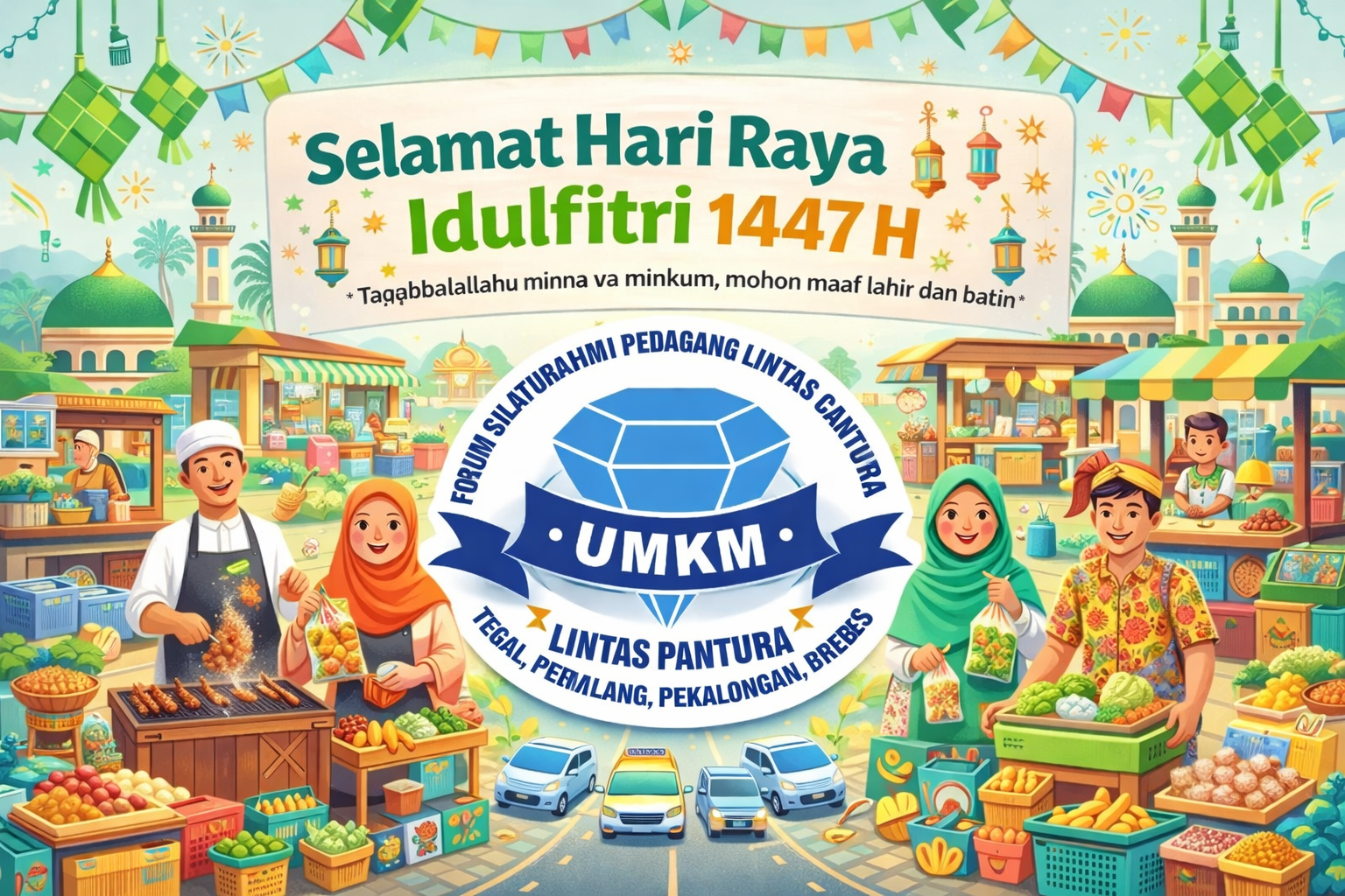Selamat hari raya idul fitri 
